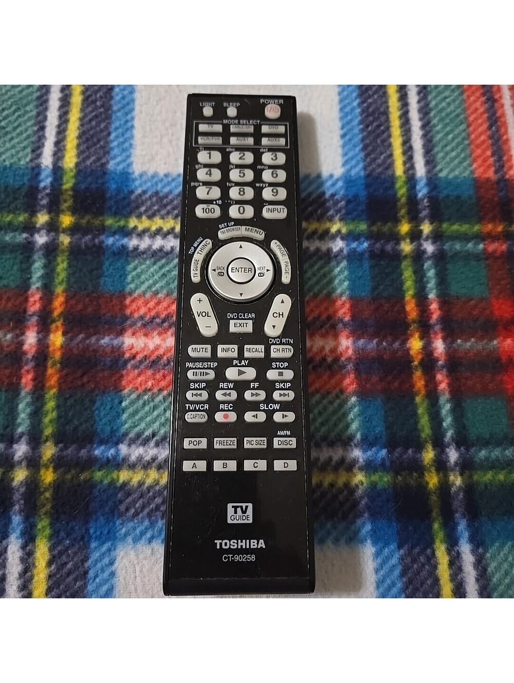 Toshiba CT-90258 Remote Control
